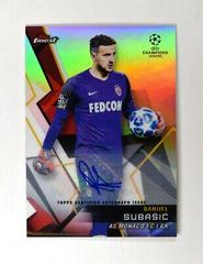 Danijel Subasic [Autograph] Soccer Cards 2018 Finest UEFA Champions League Prices