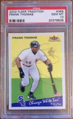 Frank Thomas #369 Baseball Cards 2002 Fleer Tradition Prices