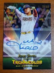 Juan Soto Baseball Cards 2023 Topps Chrome in Technicolor Autographs Prices
