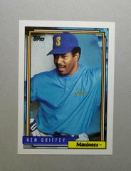 Ken Griffey #250 Baseball Cards 1992 Topps Prices