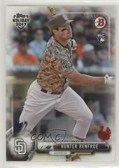 Hunter Renfroe Baseball Cards 2017 Topps Holiday Bowman Prices