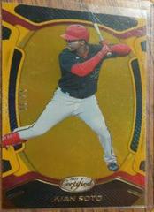 Juan Soto [Mirror Gold] #17 Baseball Cards 2021 Panini Chronicles Certified Prices