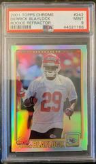 Derrick Blaylock [Rookie Refractor] Football Cards 2001 Topps Chrome Prices