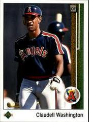 C. Washington #794 Baseball Cards 1989 Upper Deck Prices