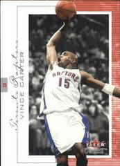 Vince Carter #1 Basketball Cards 2000 Fleer Genuine Prices