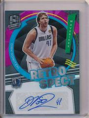 Dirk Nowitzki #RSA-DNW Basketball Cards 2021 Panini Spectra RetroSpect Autographs Prices