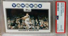 Mickey Mantle #7 Baseball Cards 2008 Topps Prices