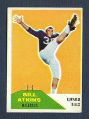 Bill Atkins #24 Football Cards 1960 Fleer Prices