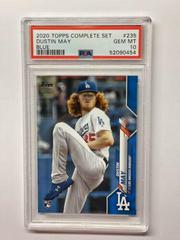 Dustin May [Blue] Baseball Cards 2020 Topps Complete Set Prices
