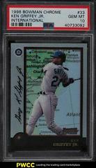 Ken Griffey Jr. #33 Baseball Cards 1998 Bowman Chrome International Prices