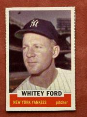 Whitey Ford [Hand Cut] Baseball Cards 1962 Bazooka Prices