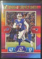 Josh Allen #WC-JA Football Cards 2022 Panini Donruss Road to the Super Bowl Wild Card Prices