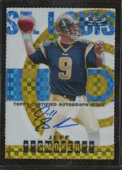 Jeff Smoker [Autograph Gold Xfractor] #113 Football Cards 2004 Topps Finest Prices