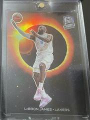 LeBron James #16 Basketball Cards 2022 Panini Spectra Solar Eclipse Prices