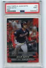 Juan Soto [Red] #58 Baseball Cards 2022 Topps X Juan Soto Prices