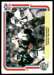 Seattle Seahawks [Paying the Price] #52 Football Cards 1980 Fleer Team Action Prices