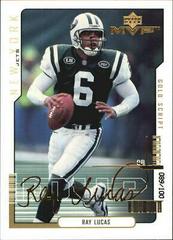 Ray Lucas [Gold Script] #114 Football Cards 2000 Upper Deck MVP Prices