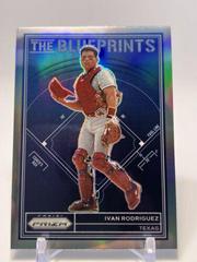 Ivan Rodriguez #TB3 Baseball Cards 2023 Panini Prizm The Blueprints Prices