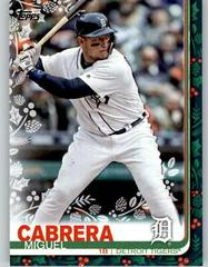 Miguel Cabrera #HW107 Baseball Cards 2019 Topps Holiday Mega Box Prices