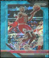 Scottie Pippen [Blue Ice] Basketball Cards 2018 Panini Prizm Prices