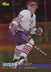 Jeff Ware [Gold] #15 Hockey Cards 1995 Classic Prices