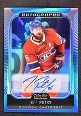 Jeff Petry #BA-PE Hockey Cards 2021 O-Pee-Chee Platinum Blue Rainbow Autographs Prices