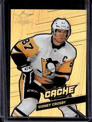 Sidney Crosby [Gold] #C-50 Hockey Cards 2022 Skybox Metal Universe Cache Prices