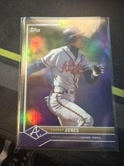 Chipper Jones [Blue Rainbow] Baseball Cards 2022 Topps X Bobby Witt Jr. Crown Prices