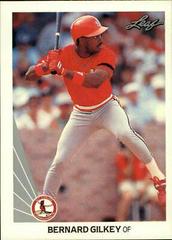 Bernard Gilkey #353 Baseball Cards 1990 Leaf Prices