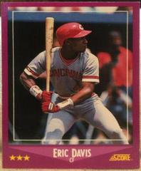 Eric Davis Baseball Cards 1988 Score Prices