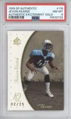 Jevon Kearse [Excitement Gold] Football Cards 1999 SP Authentic Prices