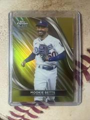 Mookie Betts [Gold Refractor] #1 Baseball Cards 2024 Topps Chrome Black Prices