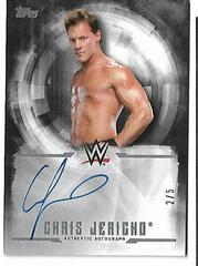 Chris Jericho [Black] Wrestling Cards 2017 Topps WWE Undisputed Autographs Prices