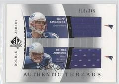 Kliff Kingsbury [Single Jersey] Football Cards 2003 SP Authentic Threads Prices