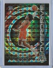 Jalen Williams #19 Basketball Cards 2022 Panini Mosaic Overdrive Prices