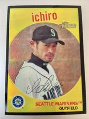 Ichiro [Black Refractor] #C30 Baseball Cards 2008 Topps Heritage Chrome Prices