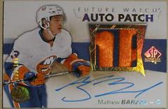 Mathew Barzal [Limited Patch Autograph] Hockey Cards 2016 SP Authentic Prices