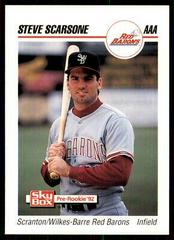 Steve Scarsone #222 Baseball Cards 1992 Skybox AAA Prices