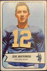 Zeke Bratkowski #11 Football Cards 1954 Bowman Prices