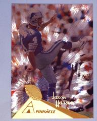 Jason Hanson [Trophy Collection] #72 Football Cards 1994 Pinnacle Prices