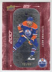 Leon Draisaitl [Red] #DM-30 Hockey Cards 2023 Upper Deck 200' x 85' Prices