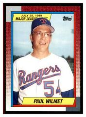 Paul Wilmet #145 Baseball Cards 1990 Topps Major League Debut Prices