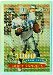 Barry Sanders [Refractor] Football Cards 1996 Topps Chrome Prices