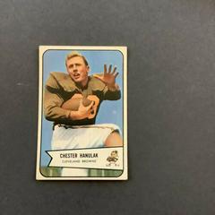 Chester Hanulak #90 Football Cards 1954 Bowman Prices