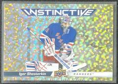 Igor Shesterkin [Gold Sparkle] #IN-2 Hockey Cards 2023 Upper Deck Instinctive Prices