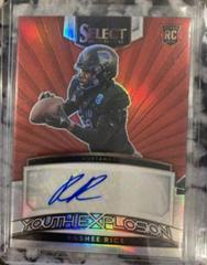 Rashee Rice [Red] #YS-RRI Football Cards 2023 Panini Select Draft Picks Youth Explosion Signatures Prices