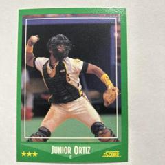 Junior Ortiz #404 Baseball Cards 1988 Score Prices