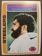 Franco Harris [All Pro] Football Cards 1978 Topps Prices