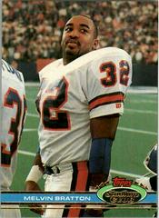 Melvin Bratton [Super Bowl XXVI] Football Cards 1991 Stadium Club Prices