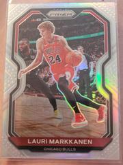 Lauri Markkanen [Silver Prizm] #116 Basketball Cards 2020 Panini Prizm Prices